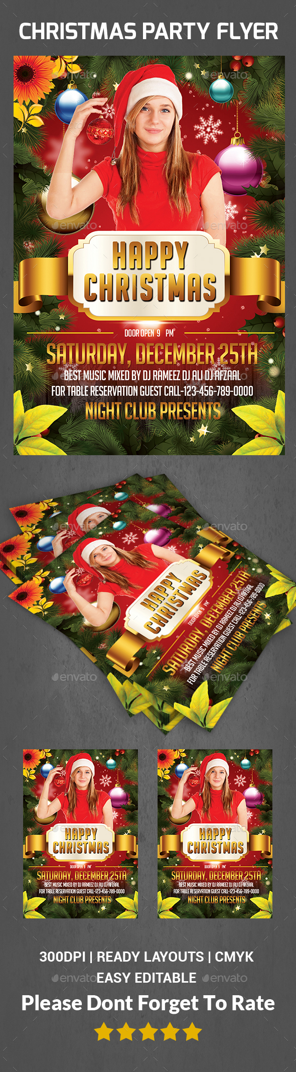 Christmas Party Flyer