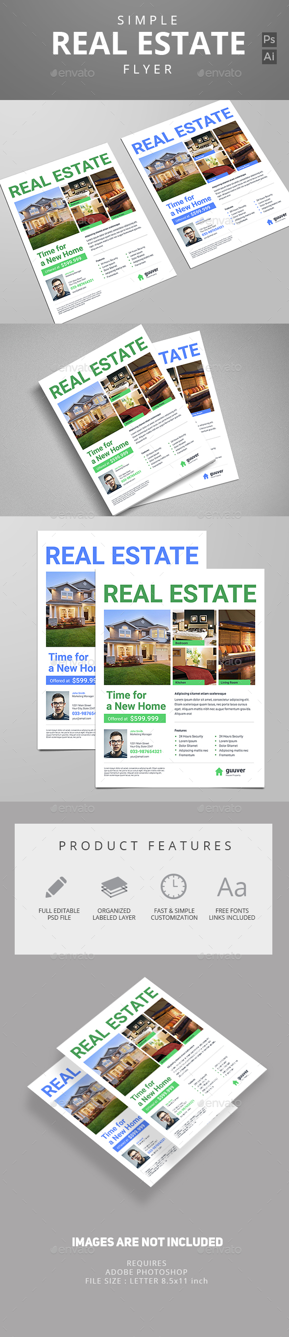 Simple Real Estate Flyer Vol 02