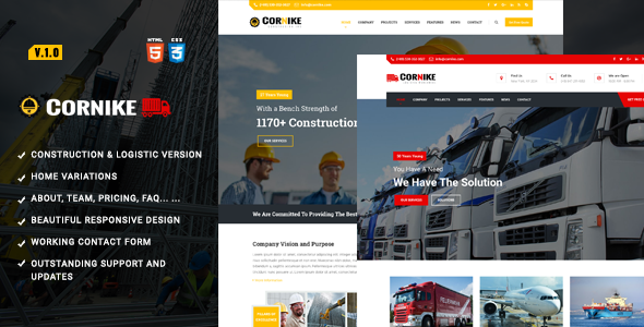 Cornike - Business HTML5 Template