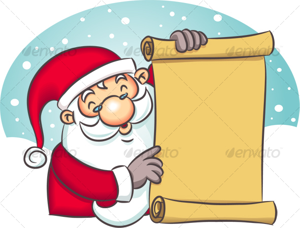 Santa Holding List Santa Holding List