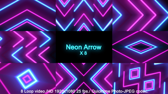 neon arrow