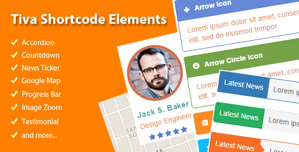 Tiva Shortcode Elements