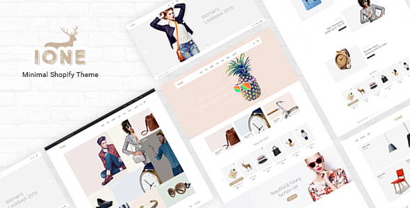 iOne - Minimal Responsive Shopify Theme