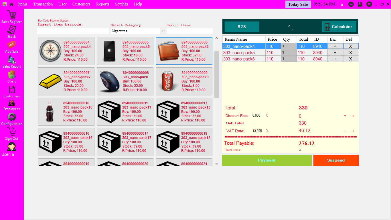 Advance Point of Sale System (POS) by dynamicsoft CodeCanyon