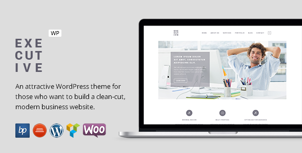 Executive - Responsive Business WordPress Theme
