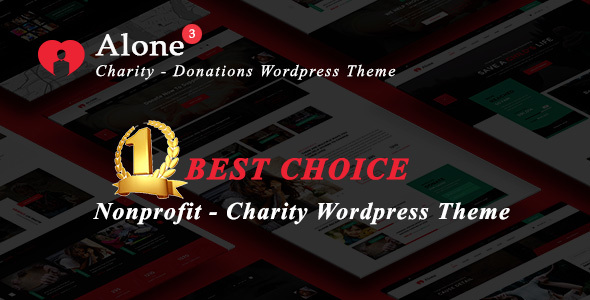 Alone – Charity Multipurpose Non-profit WordPress Theme