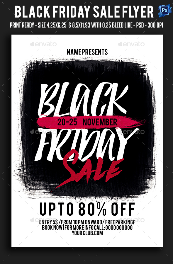 Black Friday Sale Flyer