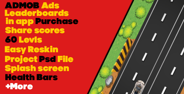 Car racing 2D Admob-android studio-eclips API