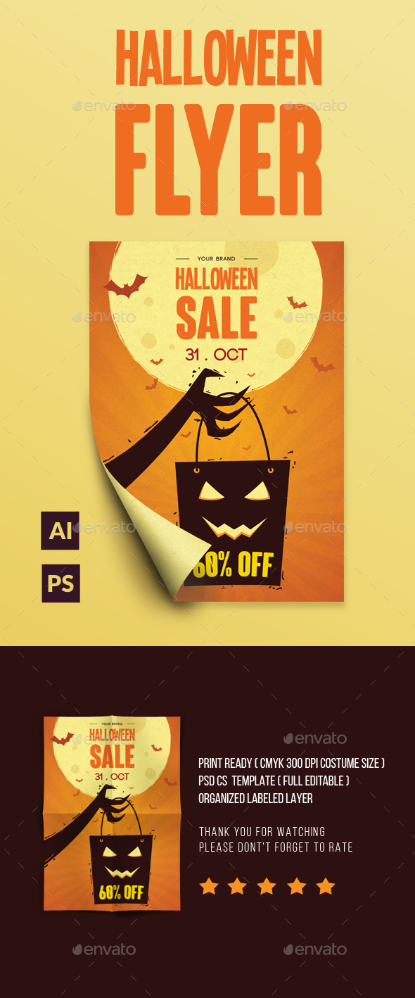Halloween Sale Flyer