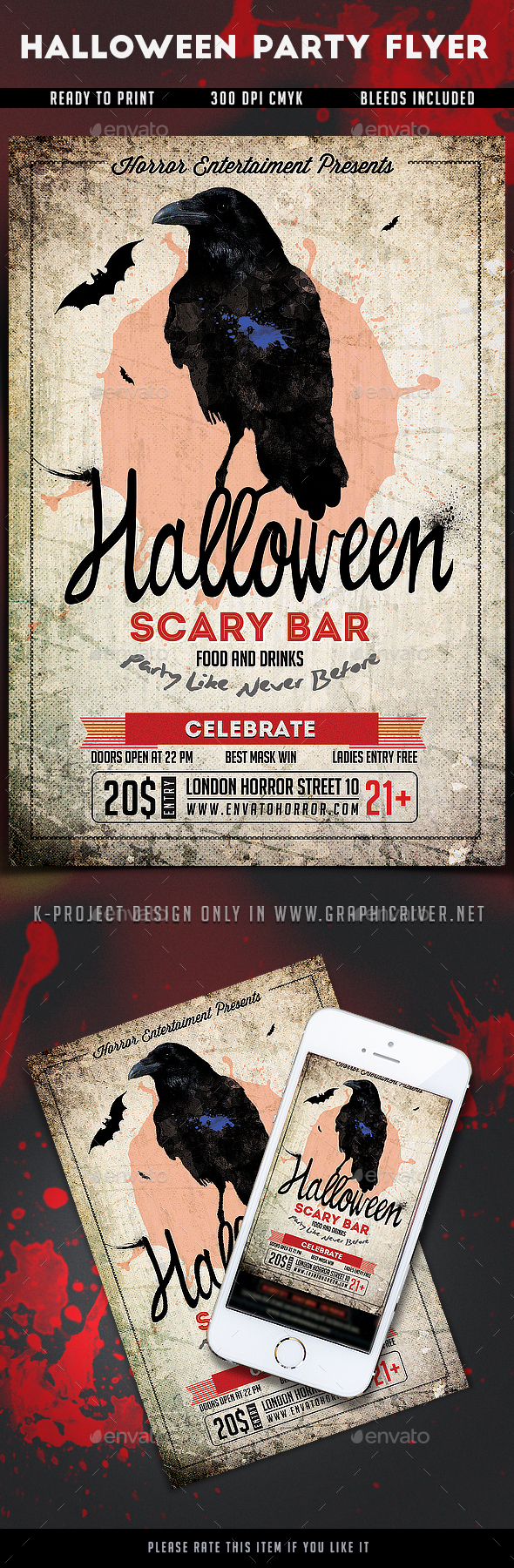 Halloween Party Flyer v2