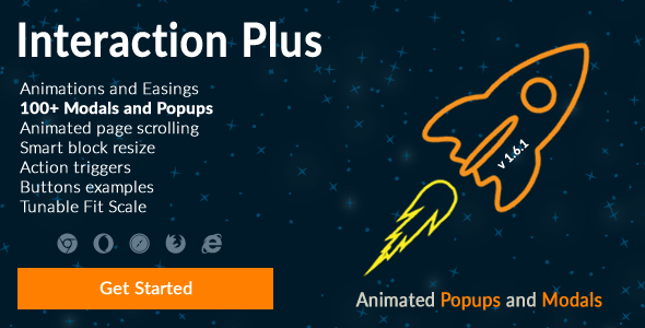 Interaction Plus: JS - Animated Popups and Modals