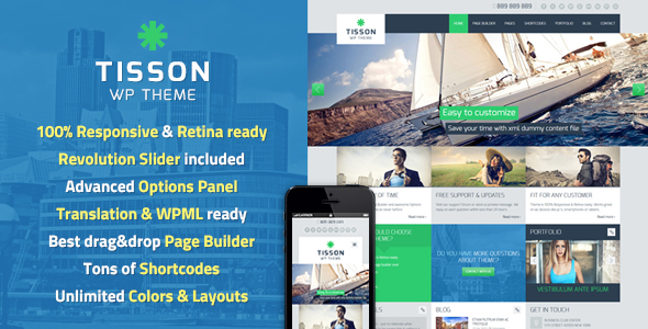 Tisson WordPress Theme