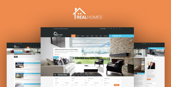 Real Homes - WordPress Real Estate Theme