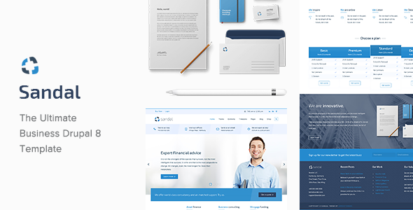 Sandal - Ultimate Business Drupal Template