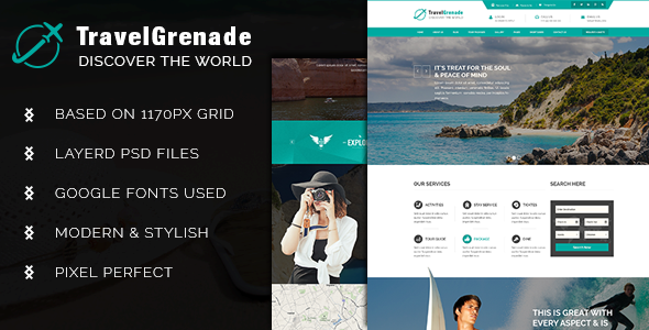 TravelGrenade-Theme for Travel