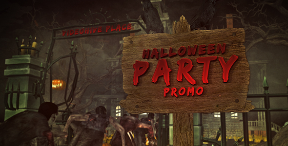 Halloween Party Promo Special Events After Effects Templates  F5Design.com