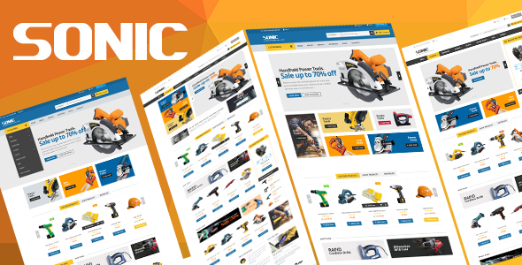 Sonic - Responsive Prestashop Theme