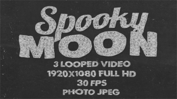 VideoHive Spooky Moon 18180428 VideoHive Spooky Moon 18180428
