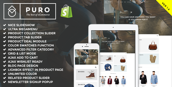 Puro - Responsive Shopify Theme