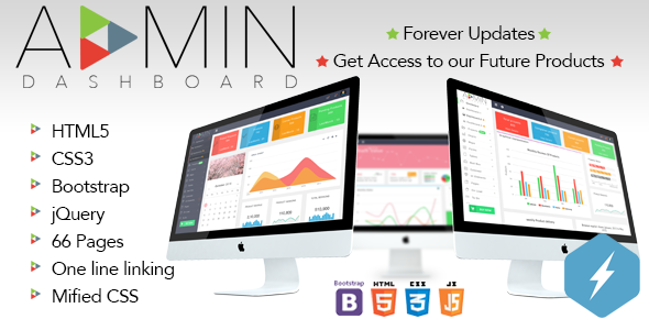 CSK Admin | Attractive & Responsive Admin Dashboard - with Single Line Linking & Options
