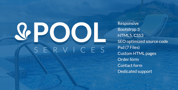 Pool Services HTML Template
