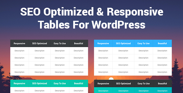Responsive Seo Schema Tables