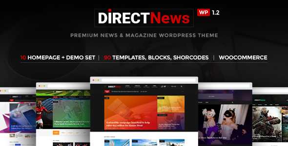 DirectNews - News & Magazine WordPress Theme
