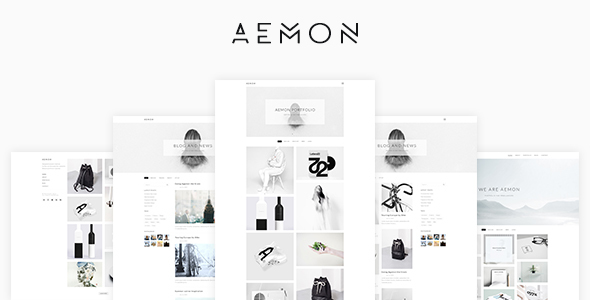 AEMON Portfolio PSD Template