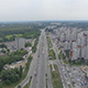 Flying Above Traffic on Highway - 6
