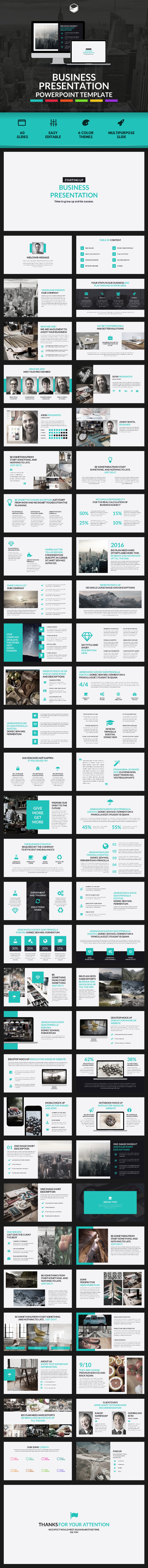 Business Presentation - PowerPoint Template