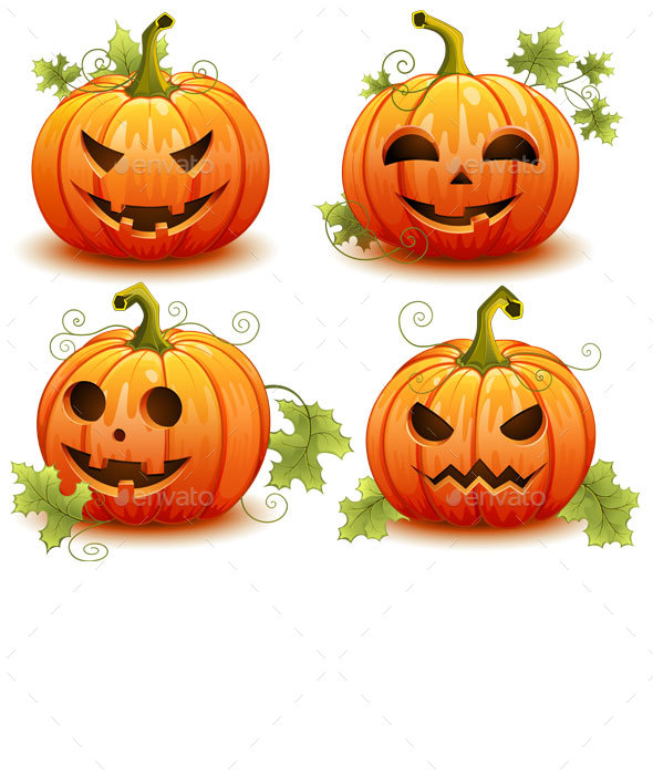 Pumpkin Set for Halloween