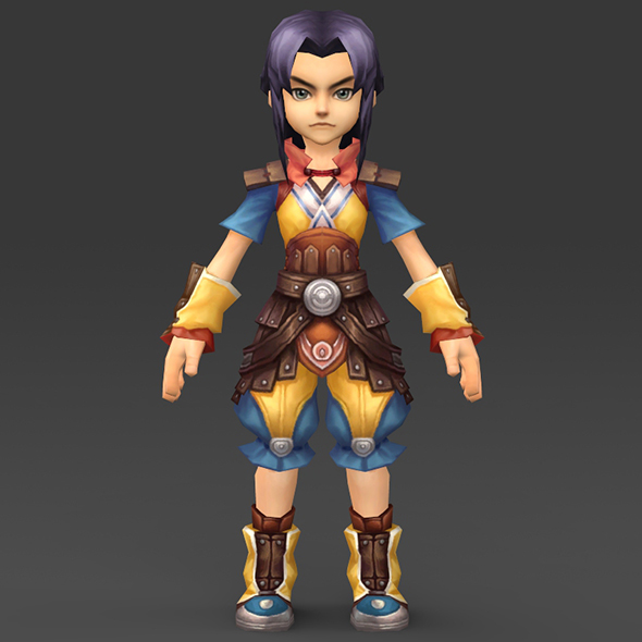 Cartoon Character Puli - 3DOcean Item for Sale