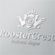 Rooster Crest Elegant Logo Template