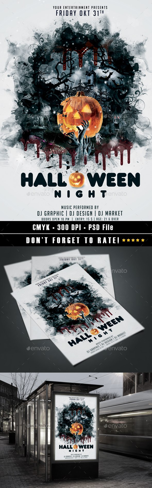 Halloween Night Flyer