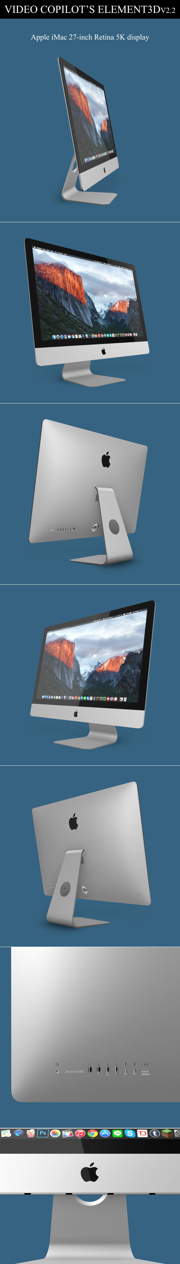 Element3D - iMac Retina 5K 2015