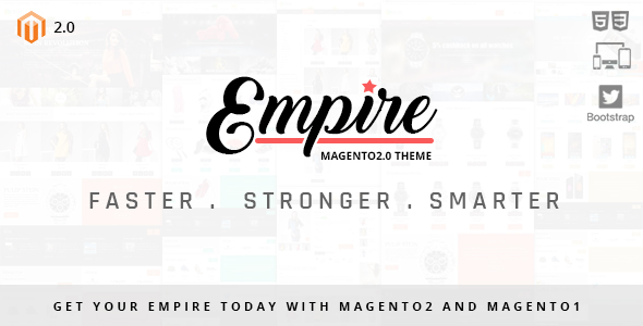 Empire - Magento 2 and 1 theme