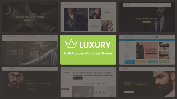 Luxury - Responsive Joomla Theme