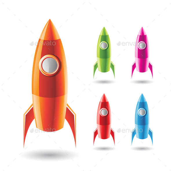 Colorful Rockets