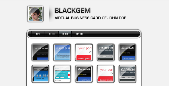 Blackgem vCard