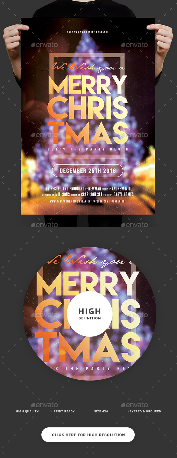 Christmas Party Flyer