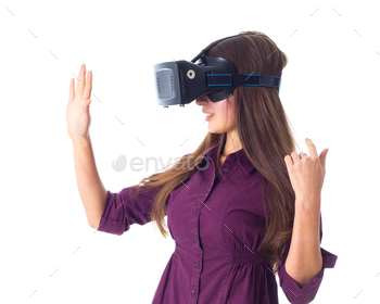 Photodune Woman using VR glasses 18420729