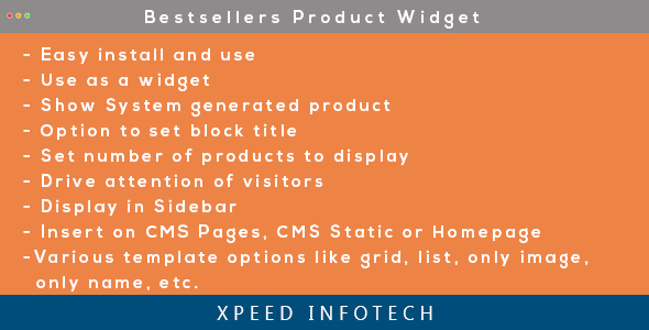 Magento 2 Bestsellers Product Widget