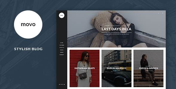 Movo - Stylish Blog Template