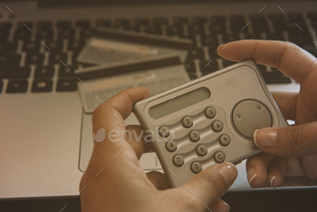 Photodune Girl with a banking token 18478283