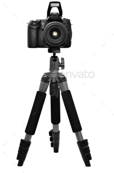 Photodune DSLR camera on tripod 18479846