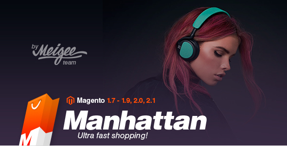 Manhattan - Responsive Magento 2 and Magento 1 Theme