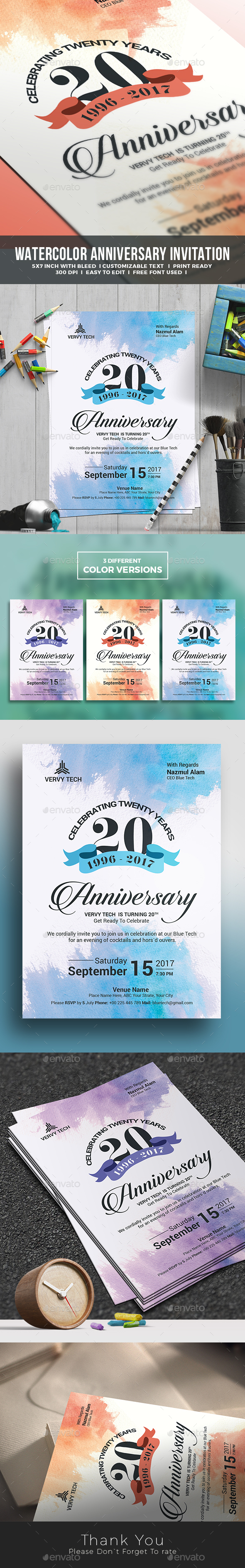 Anniversary Invitation