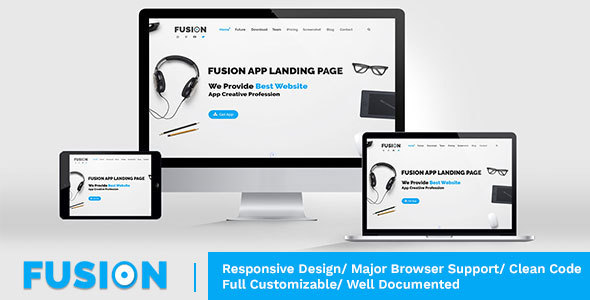 Fusion - Responsive Multipurpose - HTML Template