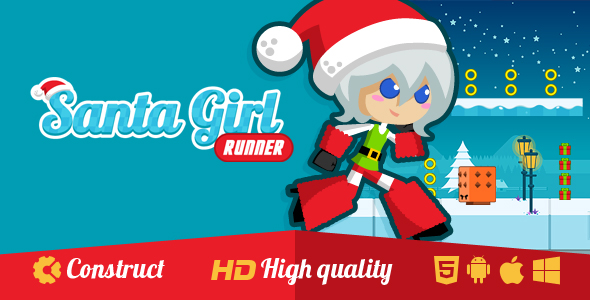 Santa Girl Runner