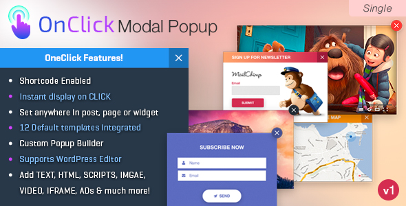 OnClick Modal POPUP